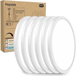 6PACK 12" Dimmable Led Ceiling Light, Color Options, 3200LM Low Profile. Fixed Price $183.99.