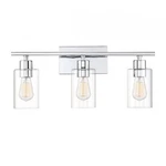 Savoy House Lambert 3-LIGHT Bathroom Vanity Light, Polished Chrome 8-2149-3-11. Fixed Price $292.00.