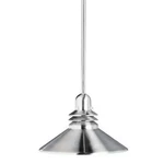 Kichler Lighting Grenoble 2714NI Brushed Nickel Contemporary Shaded Mini Pendant. Fixed Price $79.00.