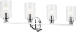 Kichler 55227FLU Gioe 4 Light 32"W Vanity - Chrome. Fixed Price $299.99.