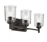 Kichler Lighting Shailene 3 Bath VANITY-8.25 Inches Tall And 21. Fixed Price $79.00.