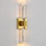 New Epinl Bubble Glass Wall Sconce Light Fixture Gold Vanity 8010WL-10GD. Fixed Price $29.99.