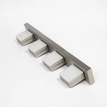 Ralbay 30" Brushed Nickel Vanity For Bathroom 4-LIGHT Metal Acrylic Modern. Fixed Price $39.59.