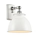 Innovations Ballston Adirondack Sconce, Wh/pc/dome 516-1W-WPC-M14-WPC-LED. Fixed Price $195.36.