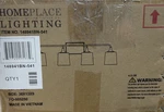 Capital Lighting 148941BN-541 Presley Vanity Brushed Nickel Read. Fixed Price $139.99.