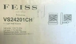 Feiss VS24201CH Volo Light 6 Inch Chrome Wall Sconce. Fixed Price $99.99.