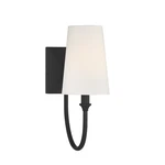 Savoy House Cameron 1-LIGHT Wall Sconce, Matte Black 9-2542-1-89. Fixed Price $110.50.