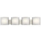 Kichler 10800NILED 40.75" 4-LIGHT White Acrylic Bath Vanity In Brushed. Fixed Price $644.97.