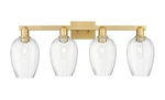 Innovations Lighting 716-4W-14-36 Preston Vanity Flute Brass. Fixed Price $538.56.