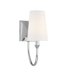 Savoy House Cameron 1-LIGHT Wall Sconce, Polished Nickel 9-2542-1-109. Fixed Price $110.50.