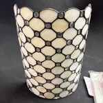 Amora Lighting AM041WL10 Tiffany Style Double-light Jeweled Wall Sconce Lamp. Fixed Price $109.95.