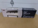New Hamptonbay Northvale 24 3LIGHT Matte Black Vanity. Fixed Price $29.99.