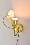 Vintage Light Elegant Wall-mounted Brass-finish Lamp. Fixed Price $127.74.