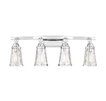 Albany 4 Light Bathroom Vanity In Polished Chrome By Savoy House -. Fixed Price $350.00.