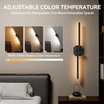Hunhun Battery Operated Wall Sconce, Usb Rechargeable, BD730 - Black. Fixed Price $50.32.