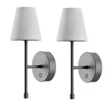 Globe Electric Wireless Rechargeable Led Integrated Wall Sconce (2 Pack) New. Fixed Price $24.99.