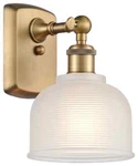 Innovations Lighting Wall Sconce Brushed Brass 516-1W-BB W/ White Glass G411. Fixed Price $29.00.