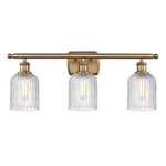 Innovations Bridal Veil 3LT 25" Bath, Brass/clear 516-3W-BB-G559-5CL. Fixed Price $325.60.