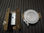 Halo 4" Baffle Downlight Night Selectable Color RLNL4079FSD2W1EWH Whi. Fixed Price $28.15.