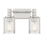 Savoy House 8-1102-2 Concord Light 15"W Vanity Metallic Silver With. Fixed Price $228.00.