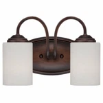 Millennium Lighting 3072 Bronze Lansing 2-LIGHT Bathroom Vanity New. Fixed Price $31.79.