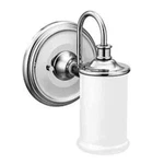 Moen YB6461CH Belfield 1-LIGHT Bathroom Vanity Fixture With Frosted Glass Chrome. Fixed Price $89.00.