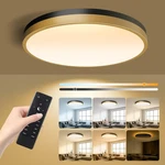 Lightania 18 Inch Flush Mount Ceiling With Remote Control & Night Light.... Fixed Price $121.90.