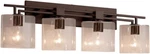 Justice Design FSN-8704-30-SEED-DBRZ Aero Bath Bar, Dark Bronze. Fixed Price $345.25.