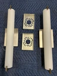 George Kovacs Tube Wall Light Sconce Brushed Nickel P5044-084-L. Fixed Price $50.00.