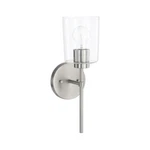 Open Box Item: Homeplace By Capital Lighting Greyson Sconce, Nk CL628511BN-449. Fixed Price $69.99.