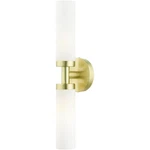 Livex Lighting 10104-12 Aero Bathroom Vanity Satin Brass. Fixed Price $139.96.