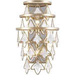 Varaluz 386W02FG Fleur Wall Sconce French Gold. Fixed Price $499.00.
