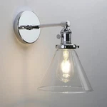 Phansthy Vintage Industrial Wall Light Bathroom Sconce Indoor Hardwired 1-L. Fixed Price $40.45.