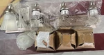 Sunset Lighting 4-LIGHT Vanity 30" F3573-53 Open-box Upward Sconce Free Ship !. Fixed Price $54.88.