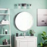 Safavieh Grezler 3 Light Wall Sconce Oil Rub Bronze / Clear. Fixed Price $77.45.