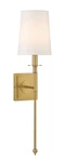 Minka Lavery 2021-894 Calera 23" Tall Wall Sconce With Fabric Shade, Signature. Fixed Price $110.00.
