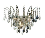 Wall Sconce Crystal Pendant Chrome Bathroom Dining Vanity Light Fixture. Fixed Price $357.14.