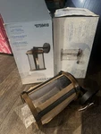 Kichler Barrington Outdoor Wall Lantern Hardwired Wood Finish Black Porch Patio. Fixed Price $58.10.