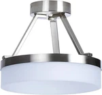ORIGIN21 Style Selections Lynnpark 11.95INCH Led Modern Light Brushed Nickel. Fixed Price $39.99.