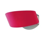 Hampton Bay HD132822 Splice 1-LIGHT Chrome Wall Sconce With Red Glass Shade New. Fixed Price $79.94.