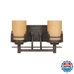 Designers Fountain 82101-WM Mission Ridge Wall Sconce Warm Mahogany. Fixed Price $137.93.