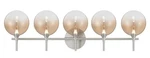 Eurofase Lighting 48919 Iissa 5 36"W Vanity - Nickel. Fixed Price $844.00.
