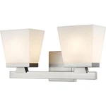 Z-lite 1937-2V-BN Astor Light 16 Inch Brushed Nickel Vanity Wall. Fixed Price $160.00.