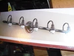 Portfolio 5-LIGHT Weathered Bronze Traditional Vanity VBP111-5WDBZ. Fixed Price $64.00.