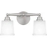 Quoizel CEC8616 Cecilia 2 Light 16"W Bathroom Vanity - Nickel. Fixed Price $151.99.
