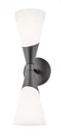 Mitzi H312102-BLK PARKER-2-LIGHT Wall Sconce Black. Fixed Price $115.00.