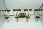 Quorum International 586-4-8086 Banded Dome Bathroom Vanity Light. Fixed Price $300.00.