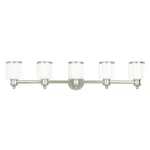 Livex Lighting 40215-35 Middlebush Polished Nickel Bath Vanity. Fixed Price $669.90.