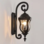 Smeike Outdoor Wall Sconces, Black Porch Lights, 22.8 Inch,. Fixed Price $237.93.