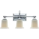 Quoizel NL8603C - Nicholas Light Wall Bath Fixture, 10" 22", Polished Chrome. Fixed Price $229.99.